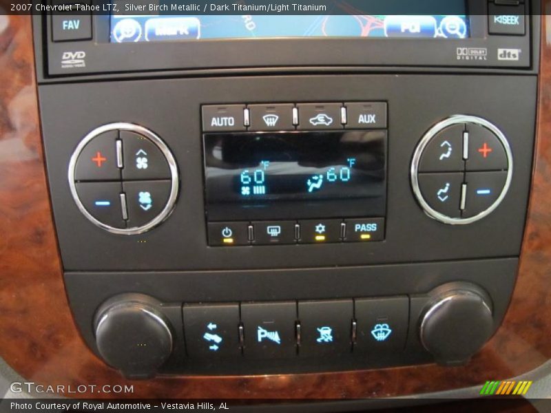 Silver Birch Metallic / Dark Titanium/Light Titanium 2007 Chevrolet Tahoe LTZ
