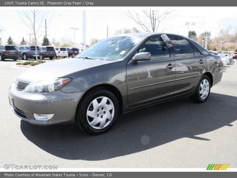 Phantom Gray Pearl / Gray 2005 Toyota Camry SE