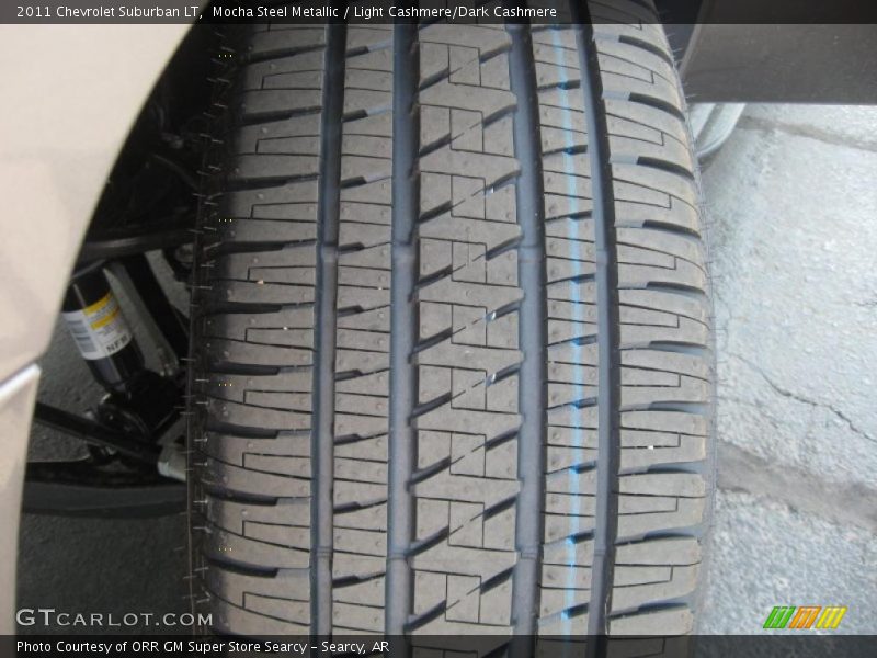 Mocha Steel Metallic / Light Cashmere/Dark Cashmere 2011 Chevrolet Suburban LT