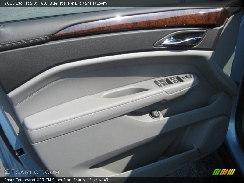 Blue Frost Metallic / Shale/Ebony 2011 Cadillac SRX FWD