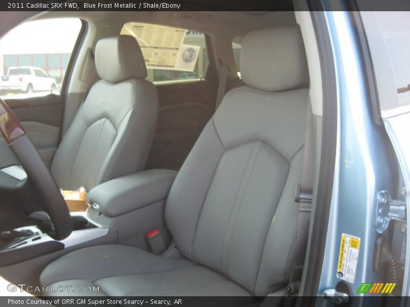 Blue Frost Metallic / Shale/Ebony 2011 Cadillac SRX FWD