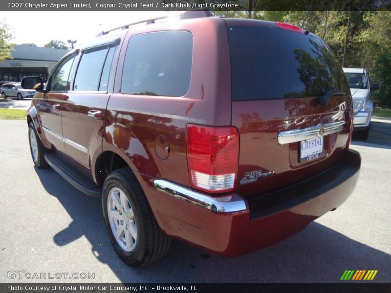 Cognac Crystal Pearl / Dark Khaki/Light Graystone 2007 Chrysler Aspen Limited
