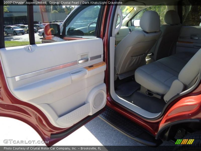 Cognac Crystal Pearl / Dark Khaki/Light Graystone 2007 Chrysler Aspen Limited