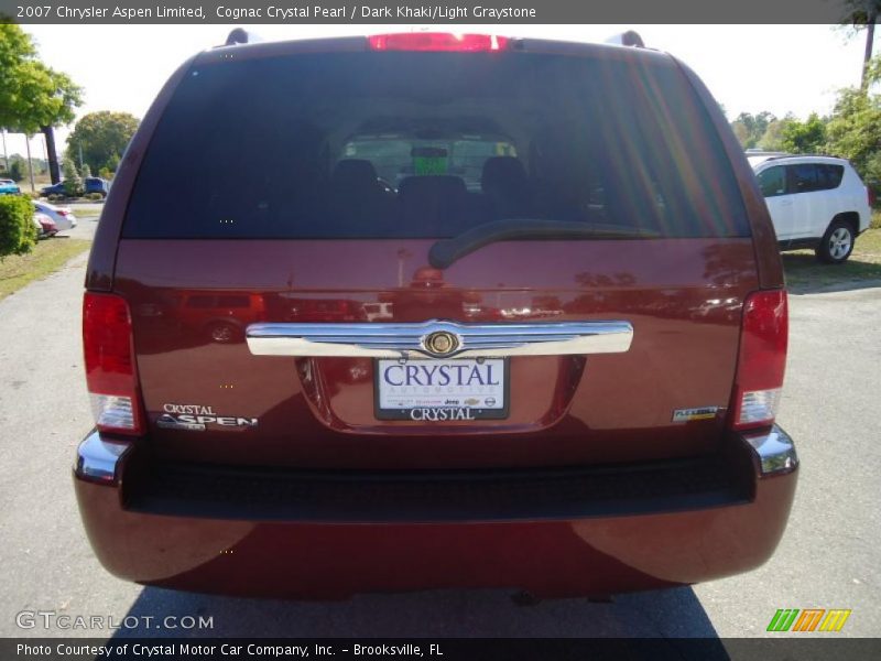 Cognac Crystal Pearl / Dark Khaki/Light Graystone 2007 Chrysler Aspen Limited