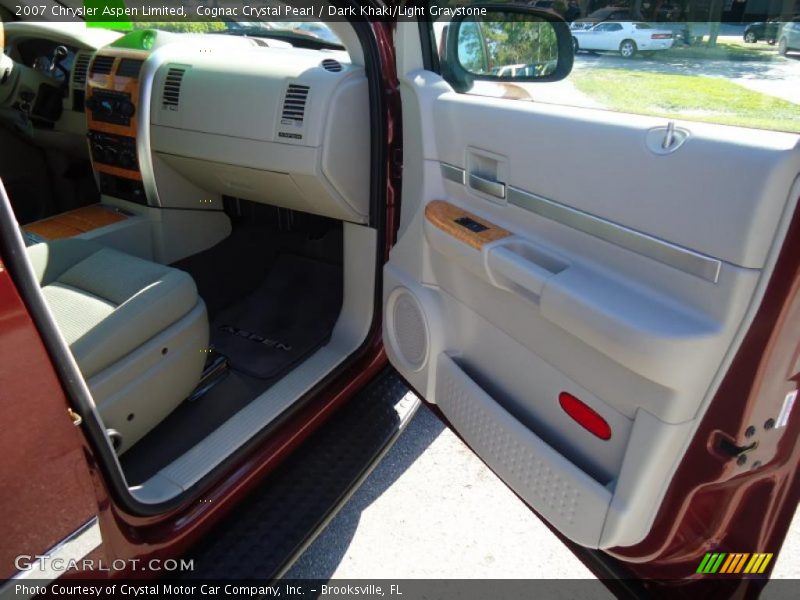Cognac Crystal Pearl / Dark Khaki/Light Graystone 2007 Chrysler Aspen Limited