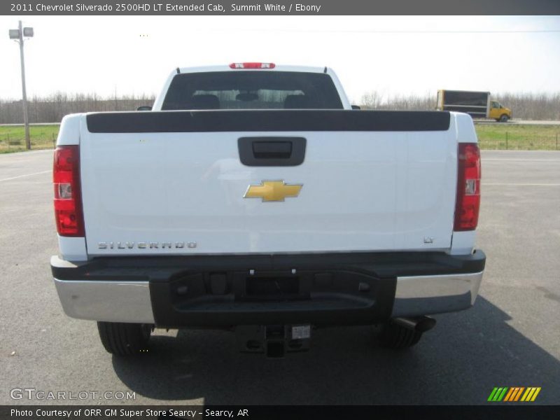 Summit White / Ebony 2011 Chevrolet Silverado 2500HD LT Extended Cab