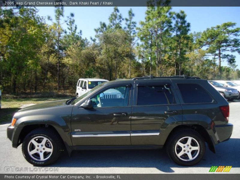 Dark Khaki Pearl / Khaki 2006 Jeep Grand Cherokee Laredo