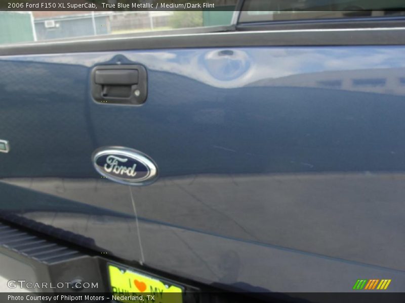 True Blue Metallic / Medium/Dark Flint 2006 Ford F150 XL SuperCab