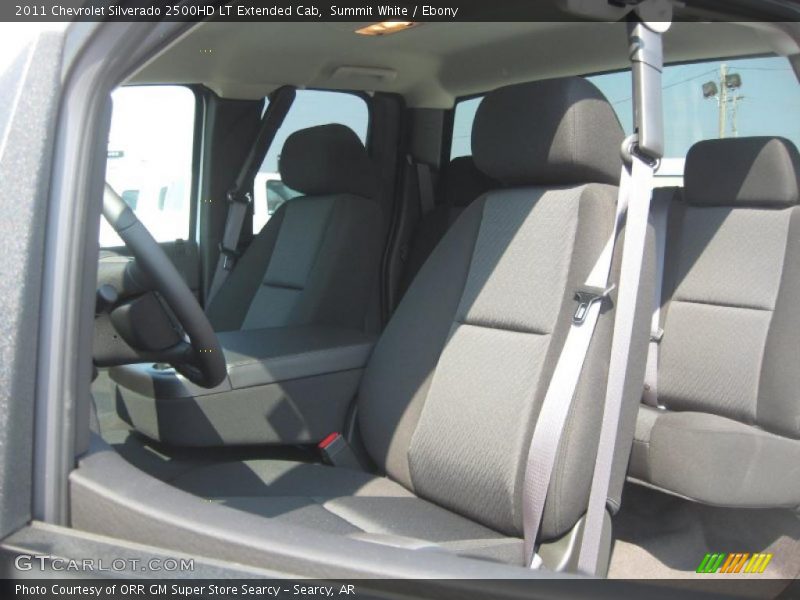 Summit White / Ebony 2011 Chevrolet Silverado 2500HD LT Extended Cab