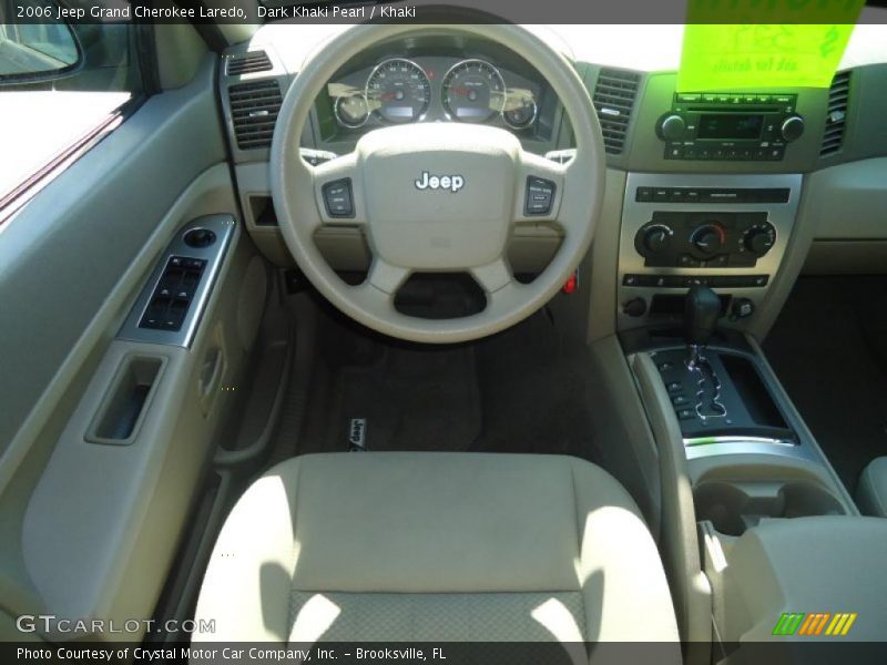 Dark Khaki Pearl / Khaki 2006 Jeep Grand Cherokee Laredo