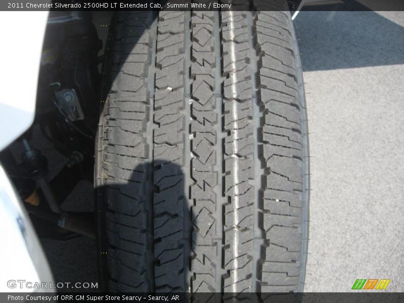 Summit White / Ebony 2011 Chevrolet Silverado 2500HD LT Extended Cab