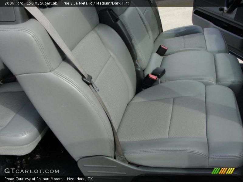 True Blue Metallic / Medium/Dark Flint 2006 Ford F150 XL SuperCab