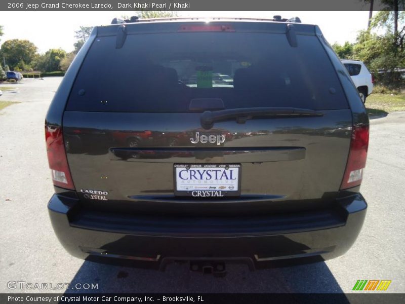 Dark Khaki Pearl / Khaki 2006 Jeep Grand Cherokee Laredo