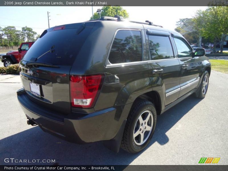 Dark Khaki Pearl / Khaki 2006 Jeep Grand Cherokee Laredo