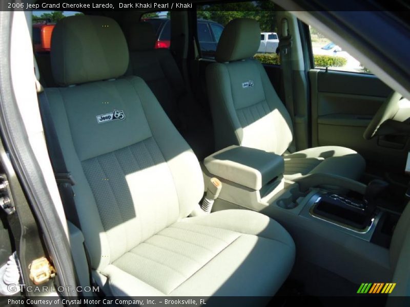 Dark Khaki Pearl / Khaki 2006 Jeep Grand Cherokee Laredo