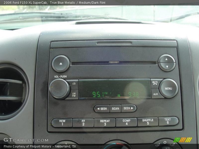 True Blue Metallic / Medium/Dark Flint 2006 Ford F150 XL SuperCab