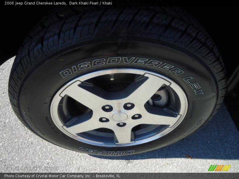 Dark Khaki Pearl / Khaki 2006 Jeep Grand Cherokee Laredo