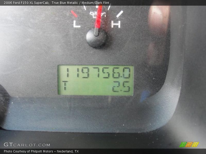 True Blue Metallic / Medium/Dark Flint 2006 Ford F150 XL SuperCab