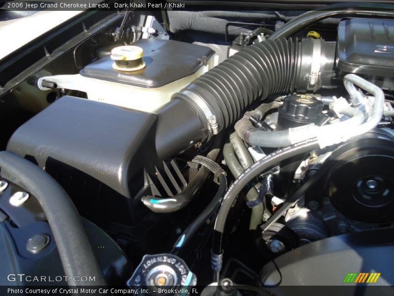 Dark Khaki Pearl / Khaki 2006 Jeep Grand Cherokee Laredo