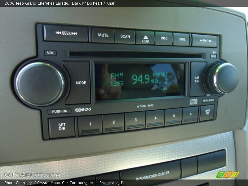 Dark Khaki Pearl / Khaki 2006 Jeep Grand Cherokee Laredo