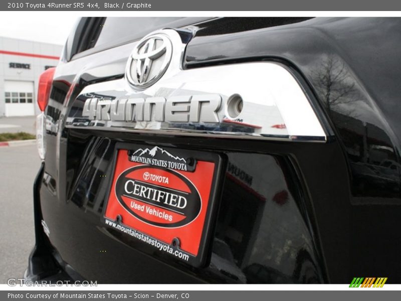 Black / Graphite 2010 Toyota 4Runner SR5 4x4