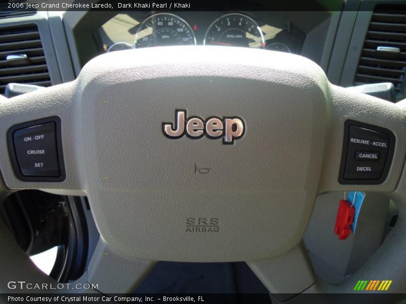 Dark Khaki Pearl / Khaki 2006 Jeep Grand Cherokee Laredo