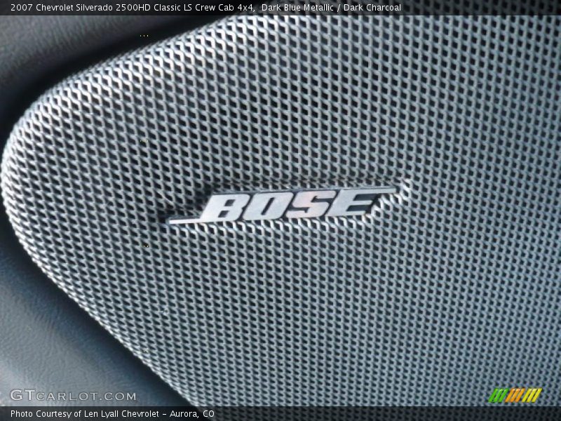 Dark Blue Metallic / Dark Charcoal 2007 Chevrolet Silverado 2500HD Classic LS Crew Cab 4x4