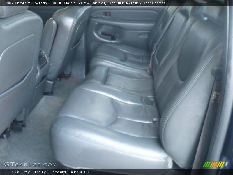 Dark Blue Metallic / Dark Charcoal 2007 Chevrolet Silverado 2500HD Classic LS Crew Cab 4x4