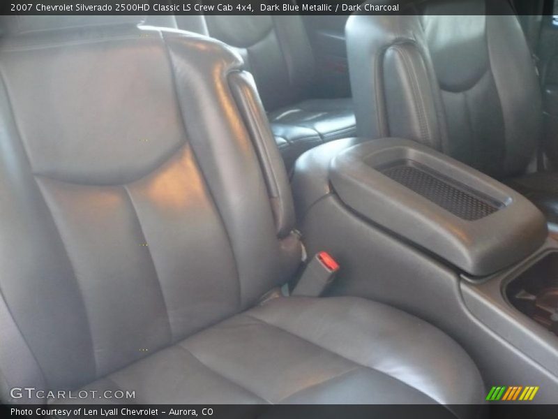 Dark Blue Metallic / Dark Charcoal 2007 Chevrolet Silverado 2500HD Classic LS Crew Cab 4x4