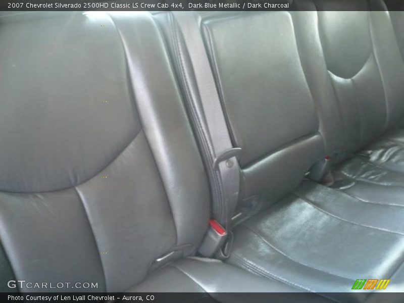 Dark Blue Metallic / Dark Charcoal 2007 Chevrolet Silverado 2500HD Classic LS Crew Cab 4x4