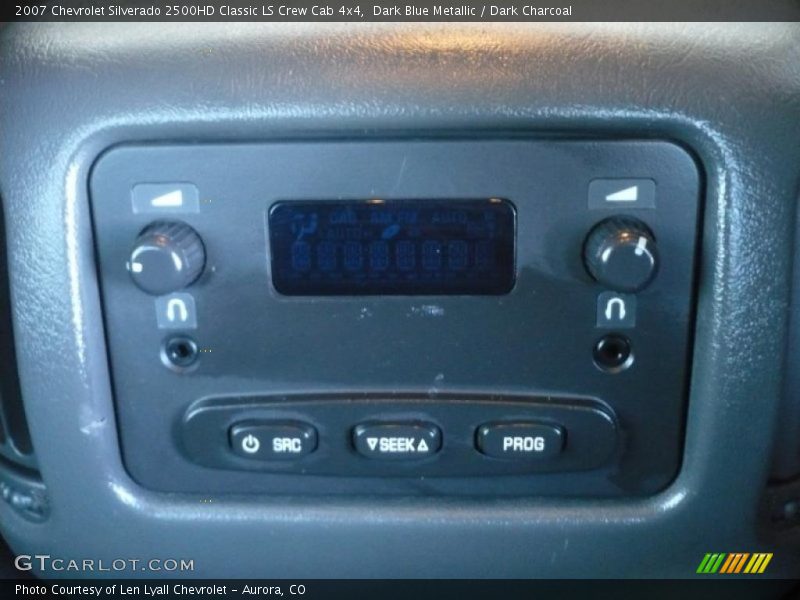 Dark Blue Metallic / Dark Charcoal 2007 Chevrolet Silverado 2500HD Classic LS Crew Cab 4x4