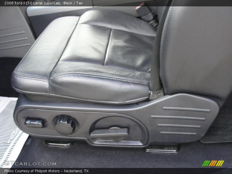 Black / Tan 2006 Ford F150 Lariat SuperCab