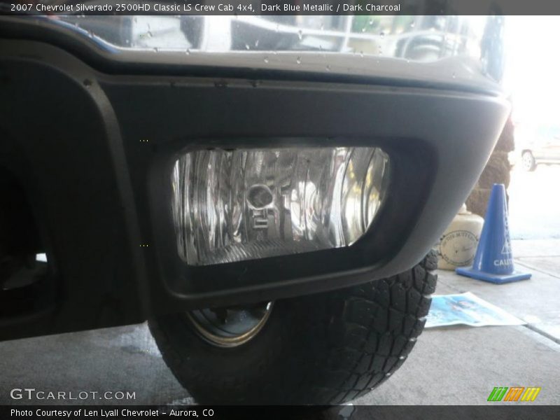 Dark Blue Metallic / Dark Charcoal 2007 Chevrolet Silverado 2500HD Classic LS Crew Cab 4x4