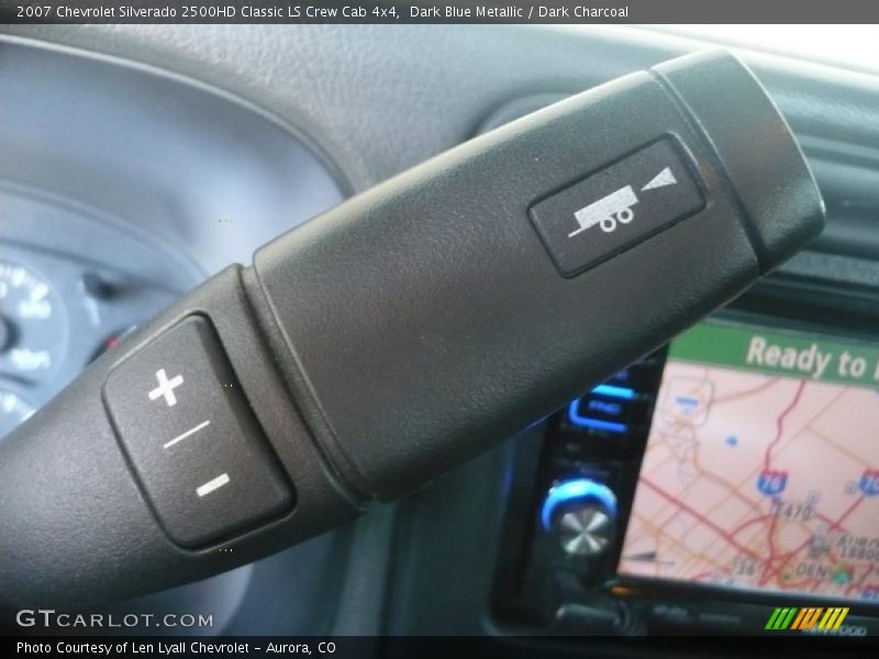 Dark Blue Metallic / Dark Charcoal 2007 Chevrolet Silverado 2500HD Classic LS Crew Cab 4x4