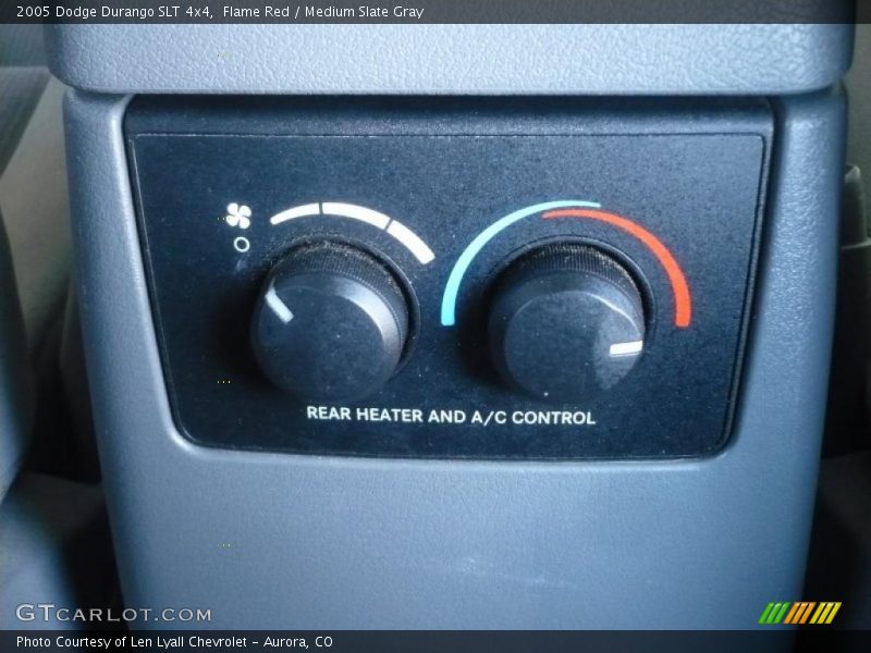 Flame Red / Medium Slate Gray 2005 Dodge Durango SLT 4x4