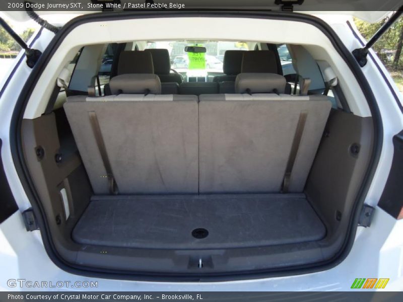 Stone White / Pastel Pebble Beige 2009 Dodge Journey SXT
