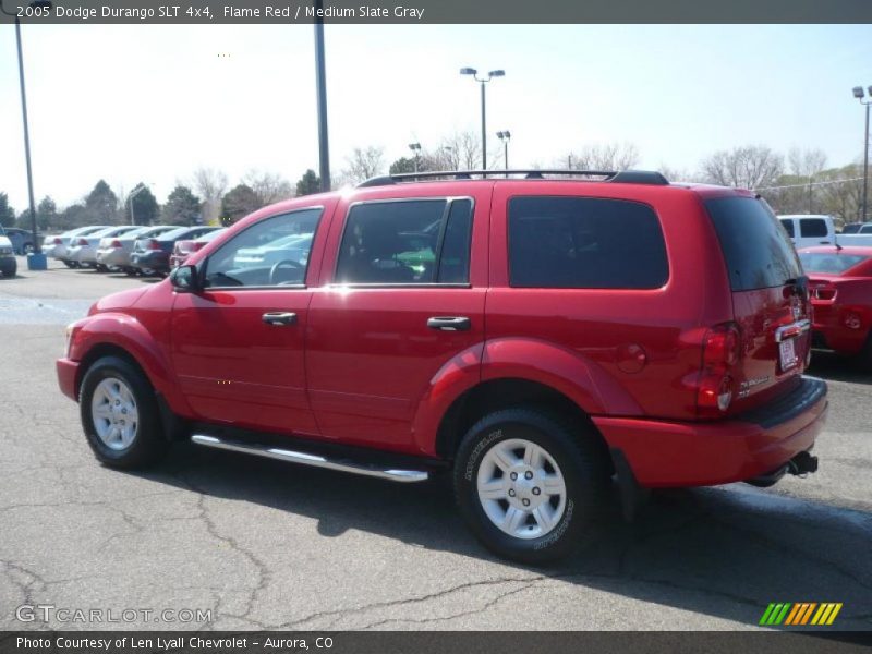 Flame Red / Medium Slate Gray 2005 Dodge Durango SLT 4x4