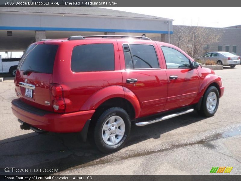 Flame Red / Medium Slate Gray 2005 Dodge Durango SLT 4x4