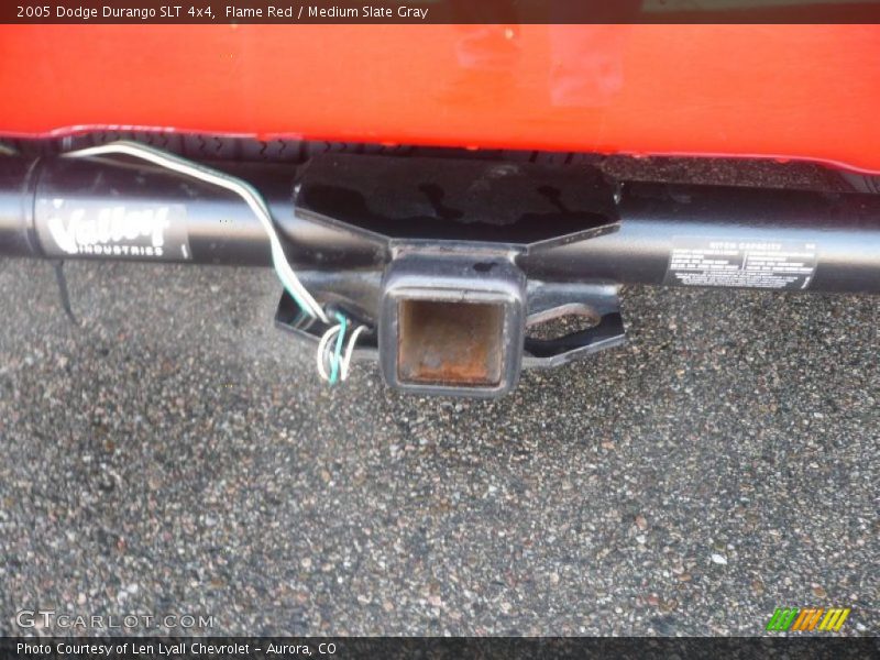 Flame Red / Medium Slate Gray 2005 Dodge Durango SLT 4x4
