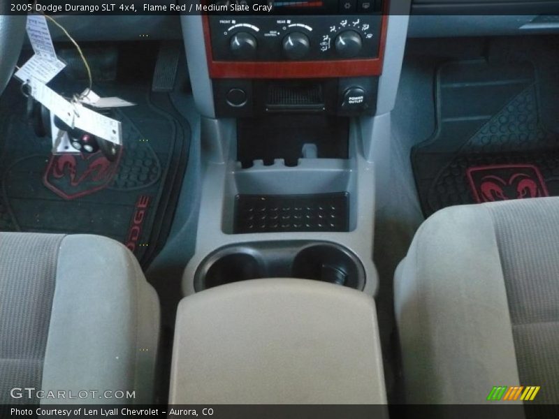Flame Red / Medium Slate Gray 2005 Dodge Durango SLT 4x4