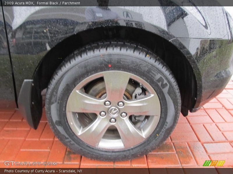 Formal Black / Parchment 2009 Acura MDX