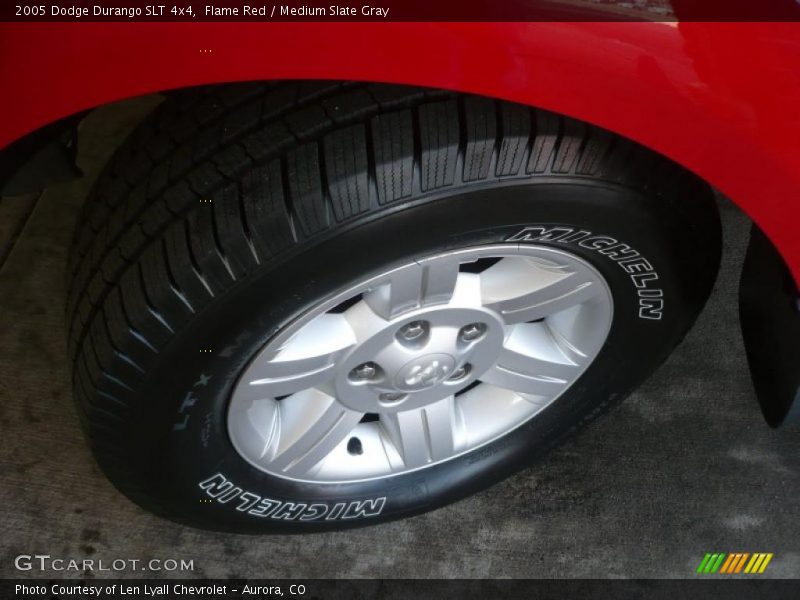 Flame Red / Medium Slate Gray 2005 Dodge Durango SLT 4x4