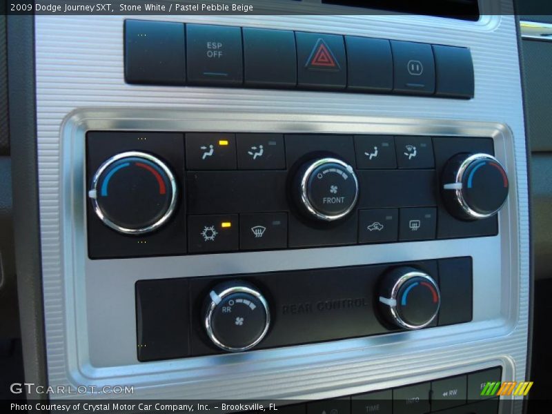 Stone White / Pastel Pebble Beige 2009 Dodge Journey SXT