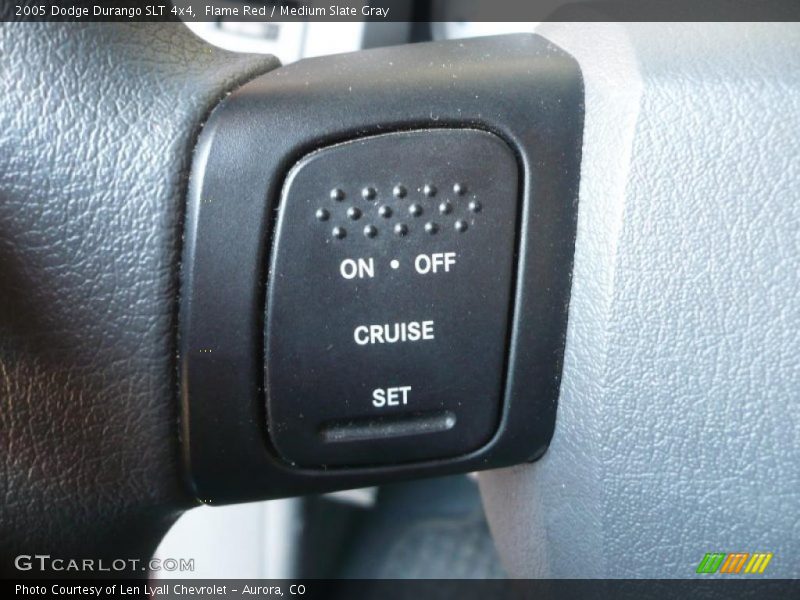 Flame Red / Medium Slate Gray 2005 Dodge Durango SLT 4x4