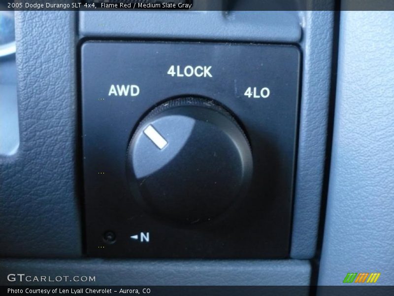 Flame Red / Medium Slate Gray 2005 Dodge Durango SLT 4x4