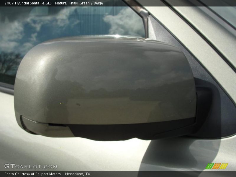 Natural Khaki Green / Beige 2007 Hyundai Santa Fe GLS