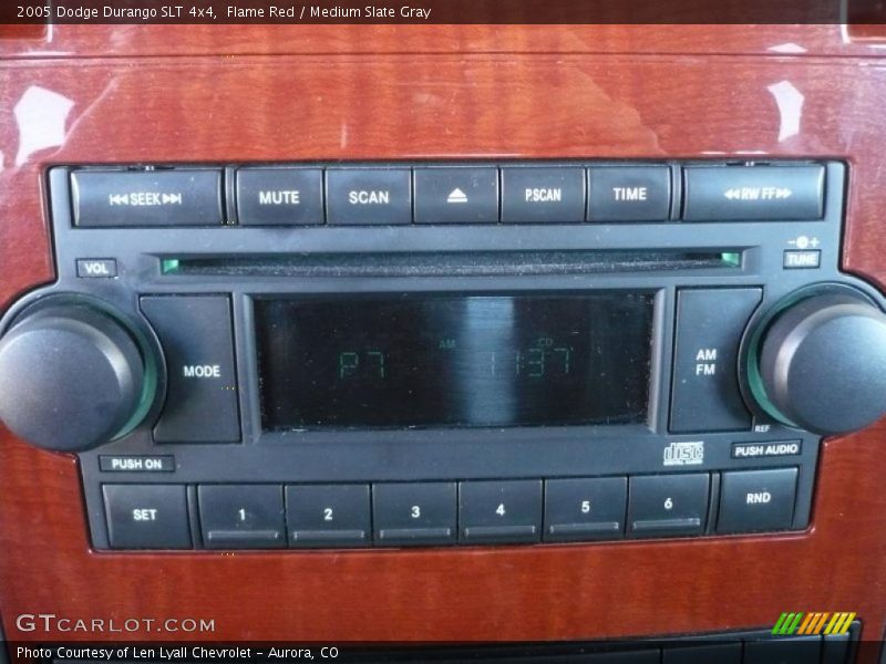 Flame Red / Medium Slate Gray 2005 Dodge Durango SLT 4x4