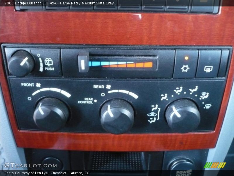 Flame Red / Medium Slate Gray 2005 Dodge Durango SLT 4x4