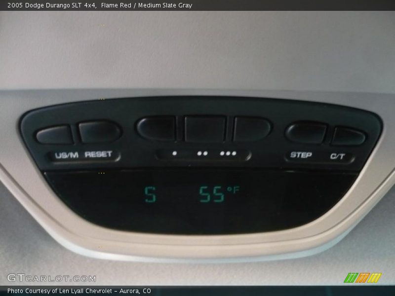 Flame Red / Medium Slate Gray 2005 Dodge Durango SLT 4x4
