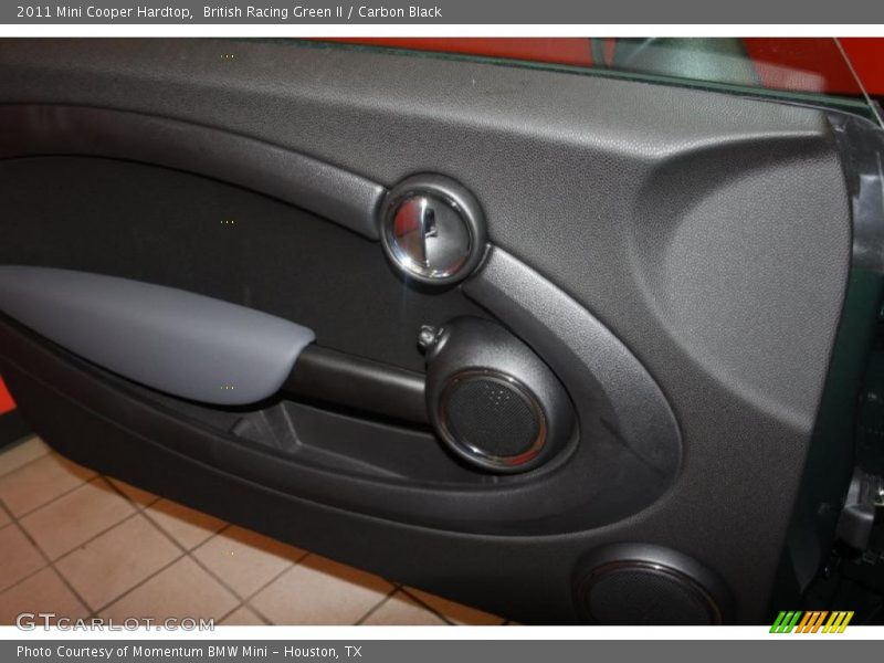 British Racing Green II / Carbon Black 2011 Mini Cooper Hardtop